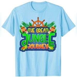 Jungle Journey VBS 2024 Vacation Bible School Summer Camp T-Shirt .100% cotton